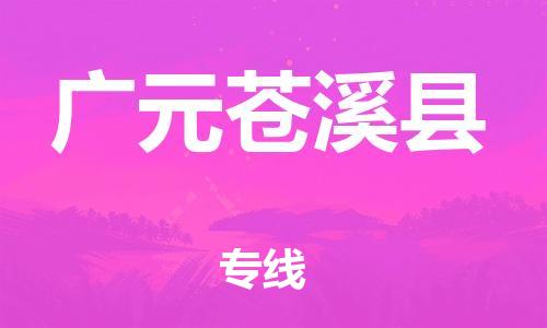 企业优选：翔安区到广元苍溪县物流公司-翔安区到广元苍溪县物流专线-中恒智运车队